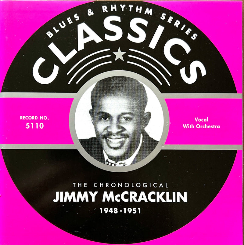 Jimmy McCracklin CD The Chronological Jimmy McCracklin 1948-1951