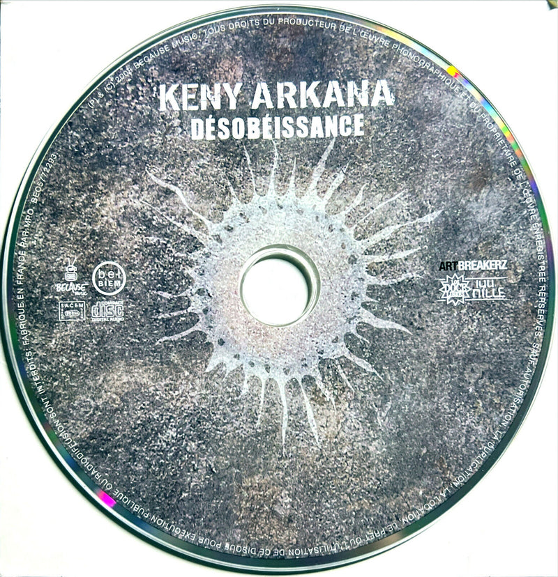 Keny Arkana CD Désobéissance