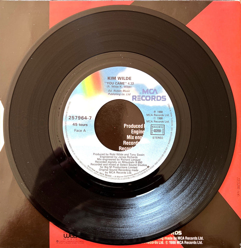 Kim Wilde 7" You Came - France