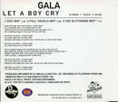 Gala ‎Maxi CD Let A Boy Cry - Belgium (EX+/M)