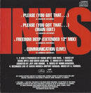 INXS ‎Maxi CD Please (You Got That...) - England (EX+/EX)
