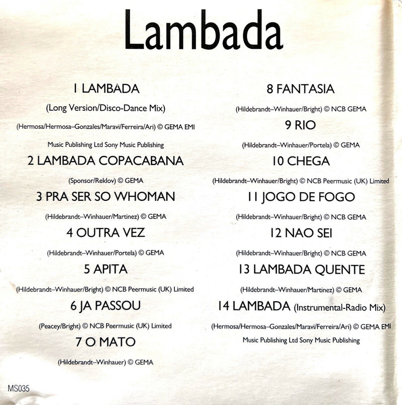 Various CD Lambada