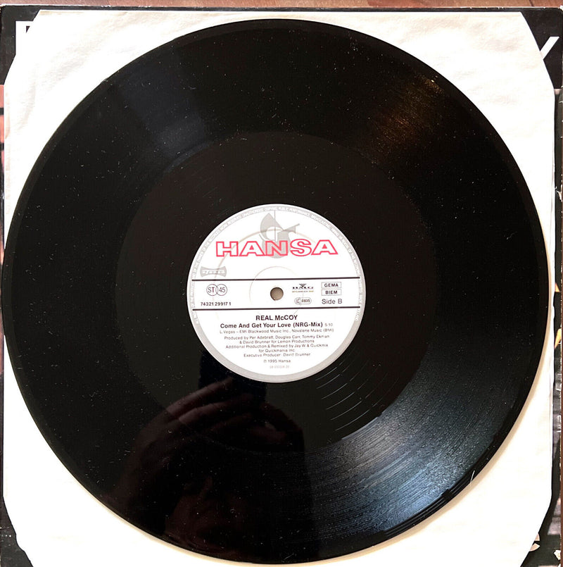 Real McCoy 12" Come And Get Your Love