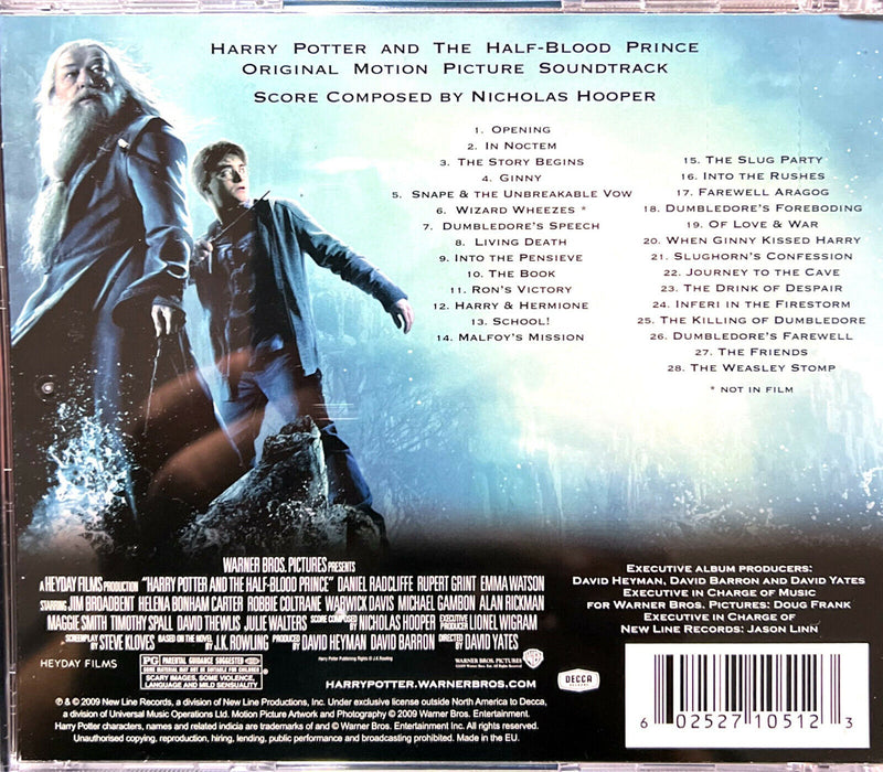 Nicholas Hooper CD Harry Potter And The Half-Blood Prince (Original Motion Pictu