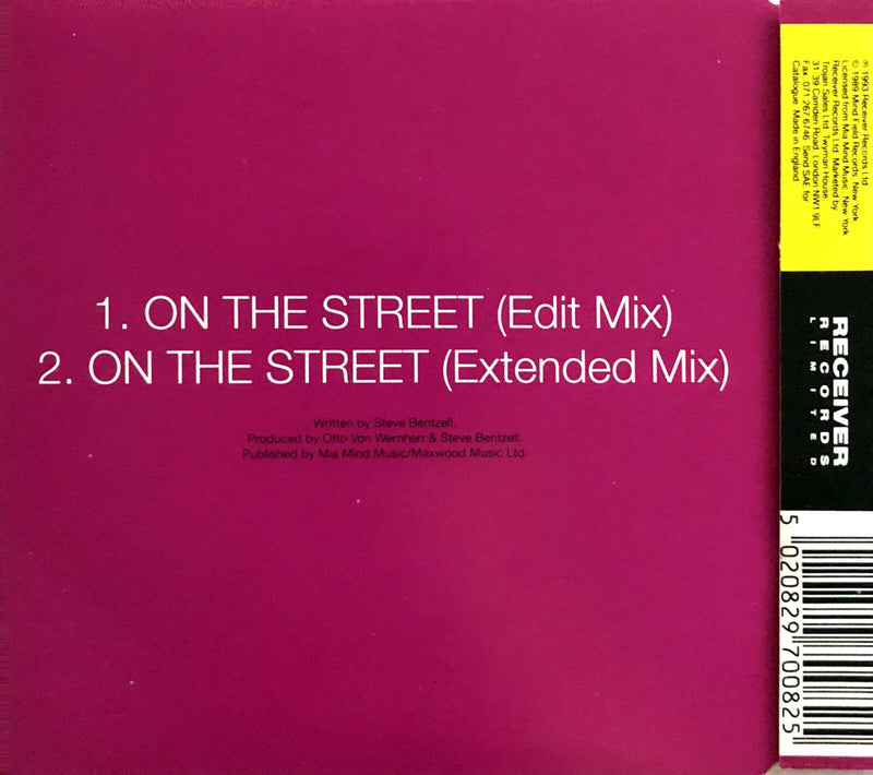 Madonna & Otto Von Wernherr ‎Maxi CD On The Street - UK (M/M)