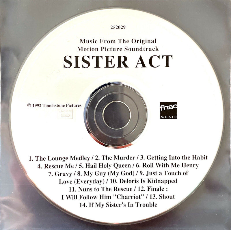 Compilation ‎CD Music From The Original Motion Picture Soundtrack: Sister Act - 