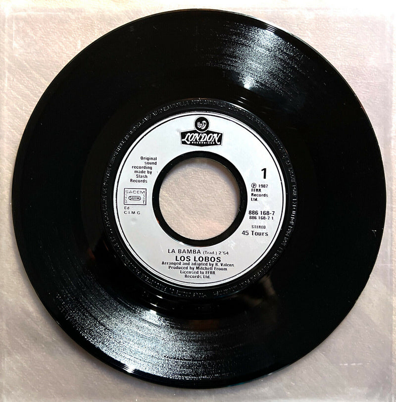 Los Lobos 7" La Bamba - France