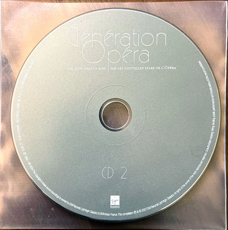 Various 2xCD Génération Opéra - Les Plus Grands Airs Par Les Nouvelles Stars De