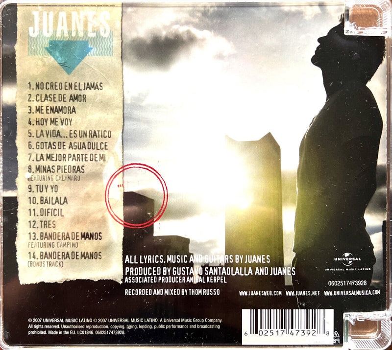 Juanes CD La Vida... Es Un Ratico