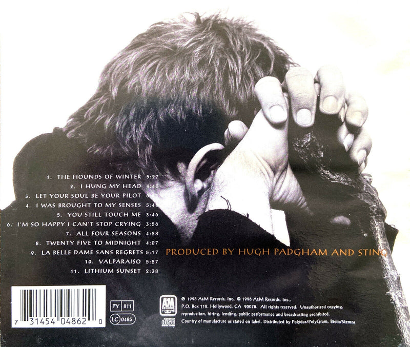 Sting ‎CD Mercury Falling - Europe (VG/VG+)