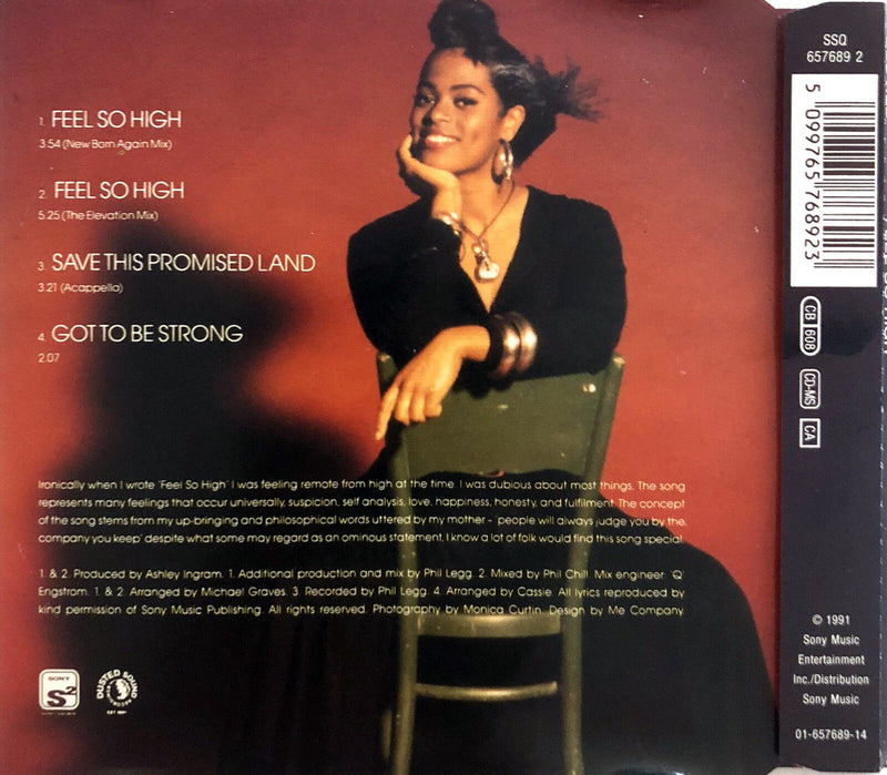Des'ree ‎Maxi CD Feel So High - Europe (EX/EX)