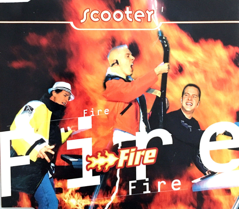 Scooter ‎Maxi CD Fire - Europe (EX/EX+)