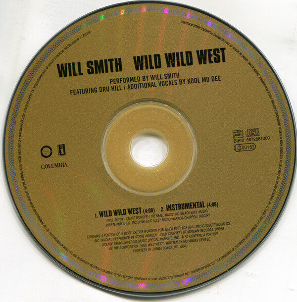 Will Smith ‎CD Single Wild Wild West - Europe (EX+/EX+)