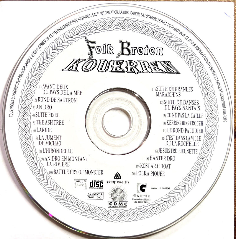 Kouerien CD Folk Breton