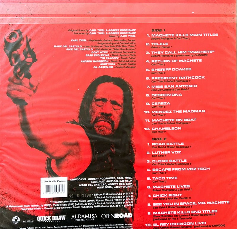 Various LP Machete Kills - Limited Edition, Numbered, Bloody Red