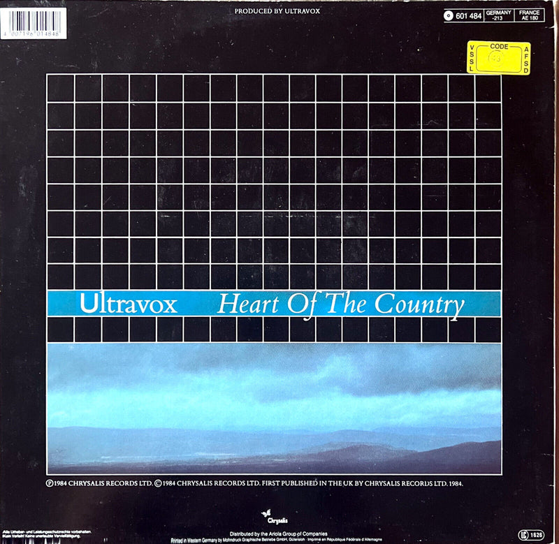 Ultravox 12" Heart Of The Country (Special Re-Mix)