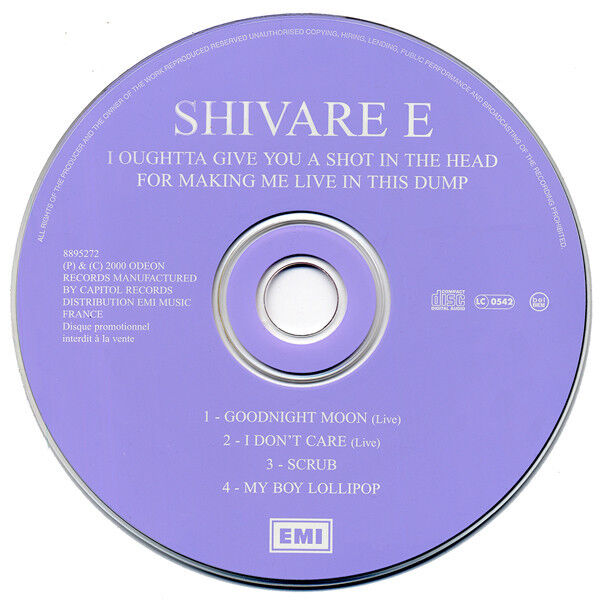 Shivare e CD Sampler I Oughtta Give You A Shot In The Head...  - Promo - France