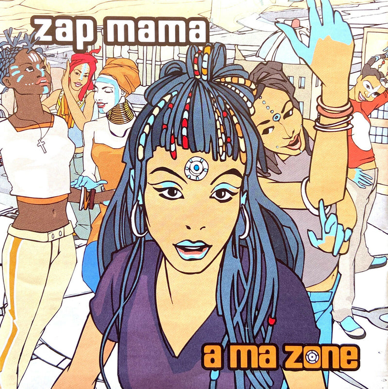 Zap Mama ‎CD A Ma Zone - Europe (EX/G+)