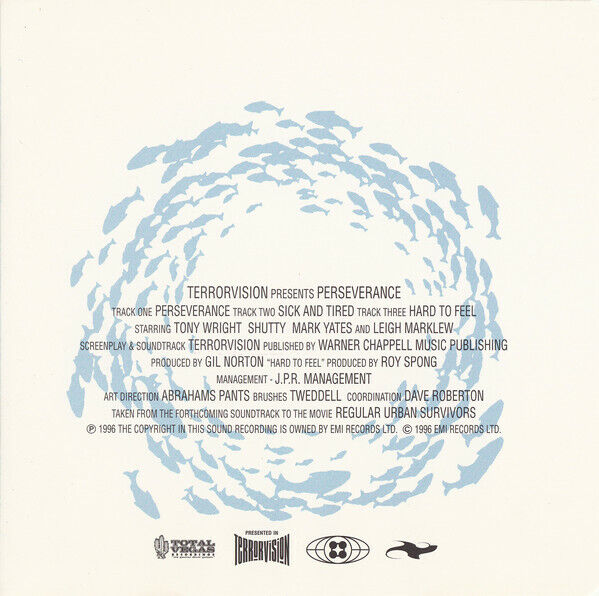 Terrorvision Maxi CD Perseverance - Europe (M/M)