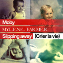 Mylène Farmer / Moby CD Single Slipping Away (Crier La Vie) - France (EX/VG)