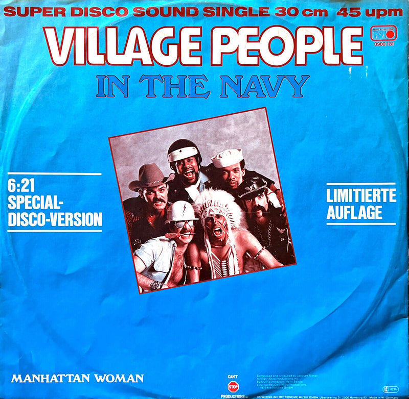 Village People 12" In The Navy - Germany