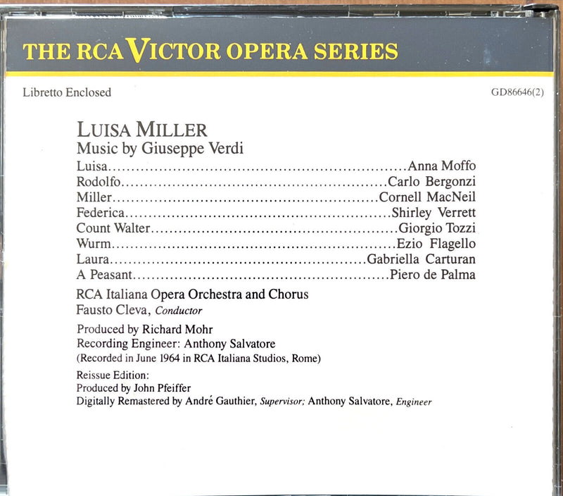 Verdi 2xCD Luisa Miller