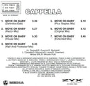Cappella ‎Maxi CD Move On Baby - Germany (EX+/EX+)
