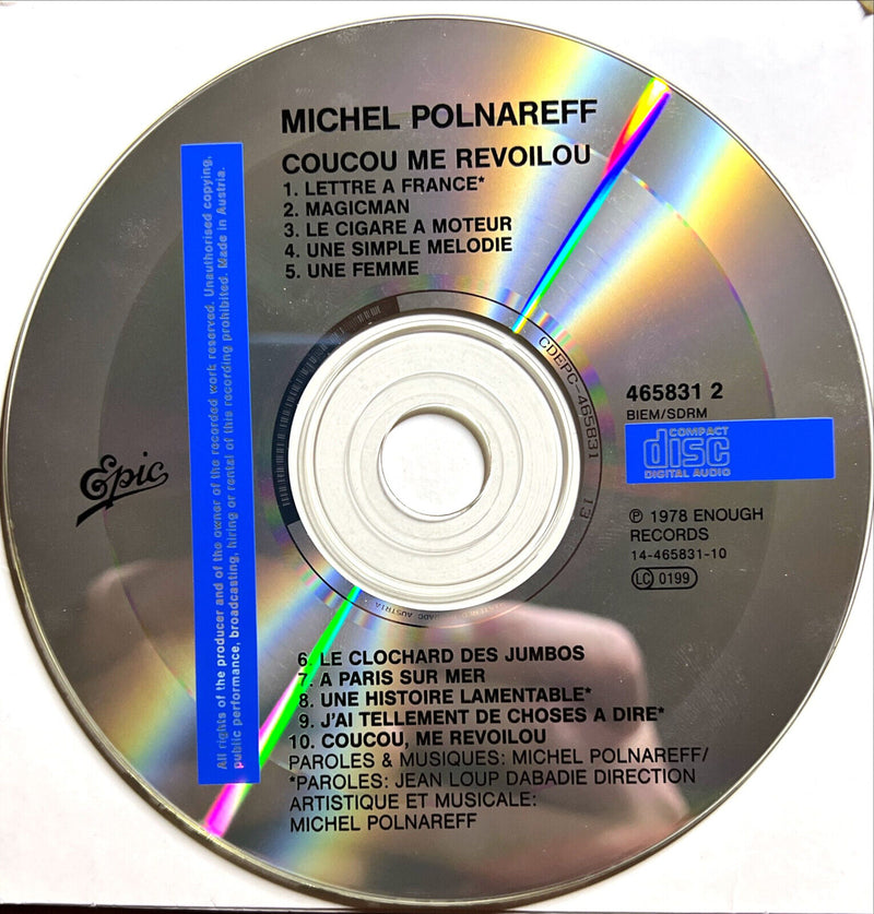 Michel Polnareff CD Coucou Me Revoilou