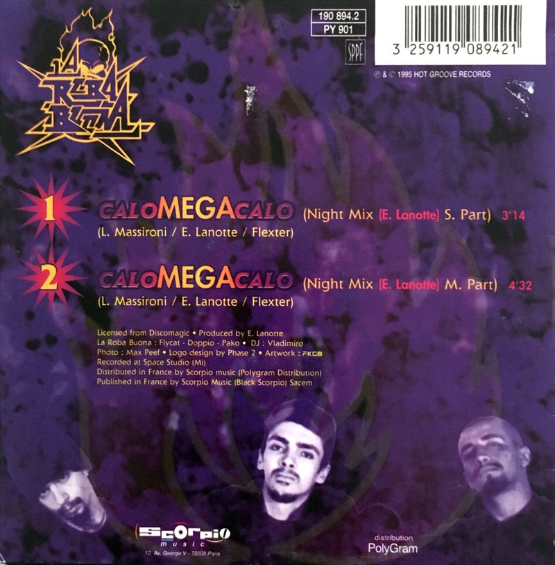 La Roba Buona CD Single Calo Mega Calo - France (VG+/EX+)