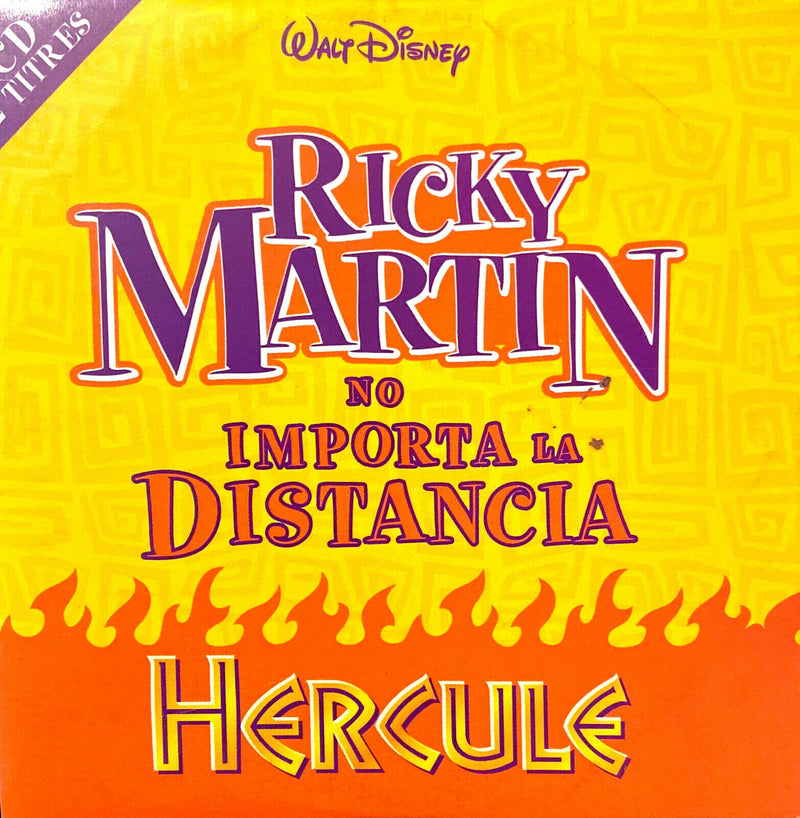 Ricky Martin ‎CD Single No Importa La Distancia - France (EX/EX)