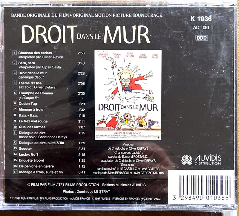Compilation CD Droit Dans Le Mur