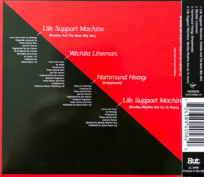 These Animal Men Maxi CD Life Support Machine