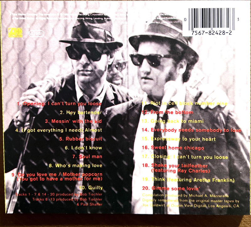 The Blues Brothers CD The Definitive Collection