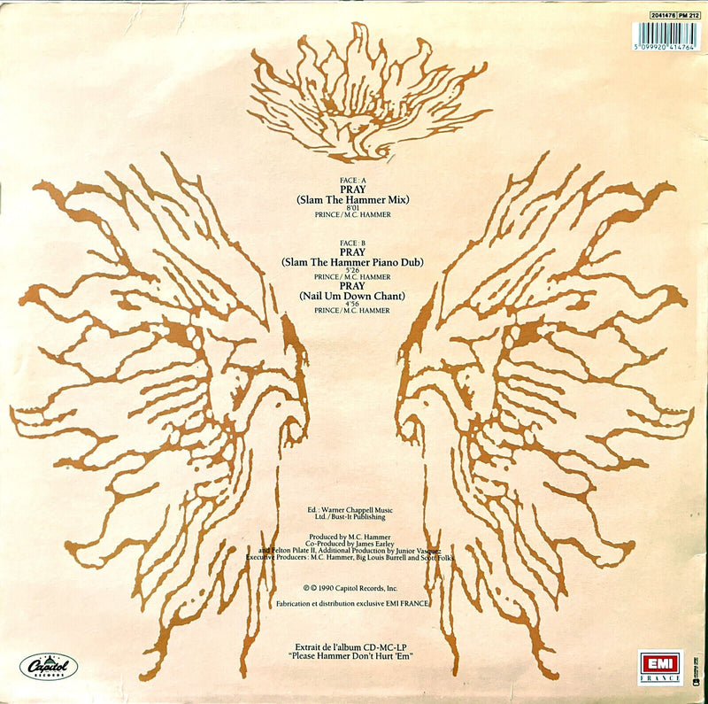 MC Hammer 12" Pray - France