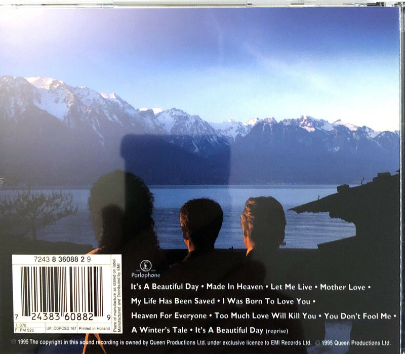 Queen ‎CD Made In Heaven - Picture Disc - Holland (EX+/VG)