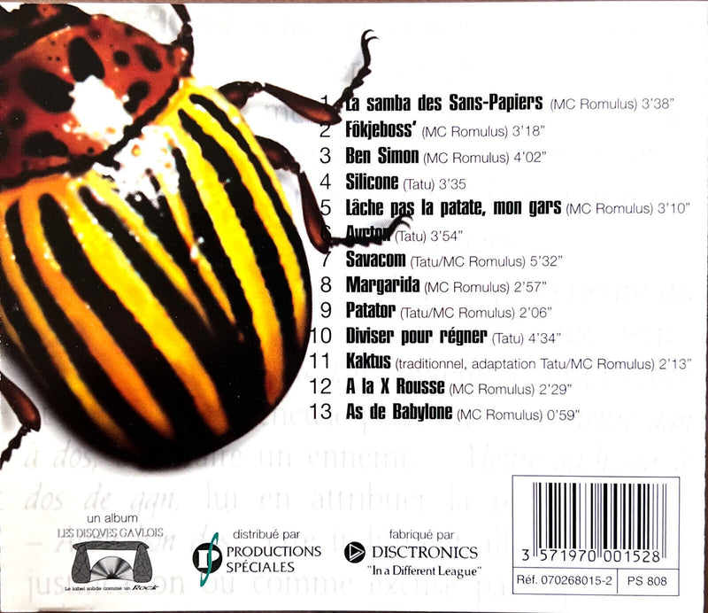 Las Patatas Espantadas CD Doryphorus-Lex