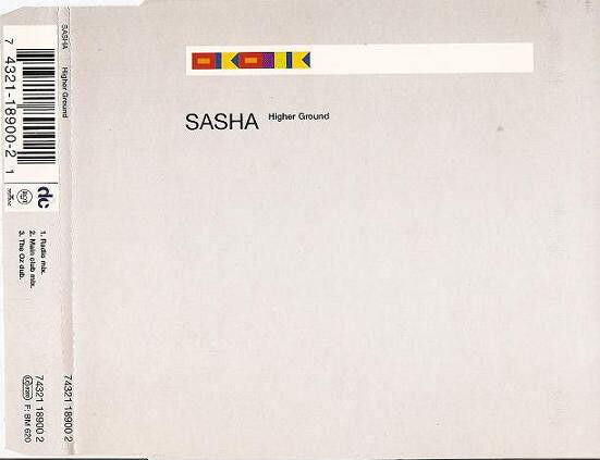 Sasha ‎Maxi CD Higher Ground - England (EX+/EX+)