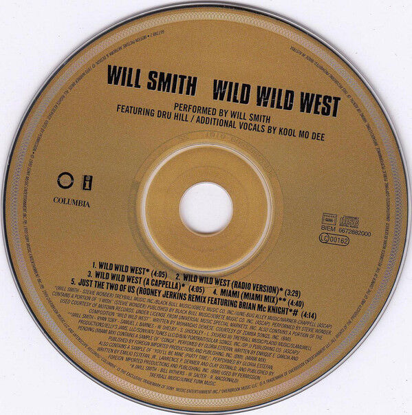 Will Smith ‎Maxi CD Wild Wild West - Europe (VG+/EX+)