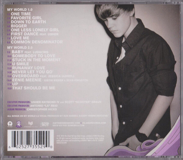 Justin Bieber ‎CD My Worlds - Europe (M/VG+)
