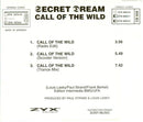 Secret Dream ‎Maxi CD Call Of The Wild - Europe (M/M)