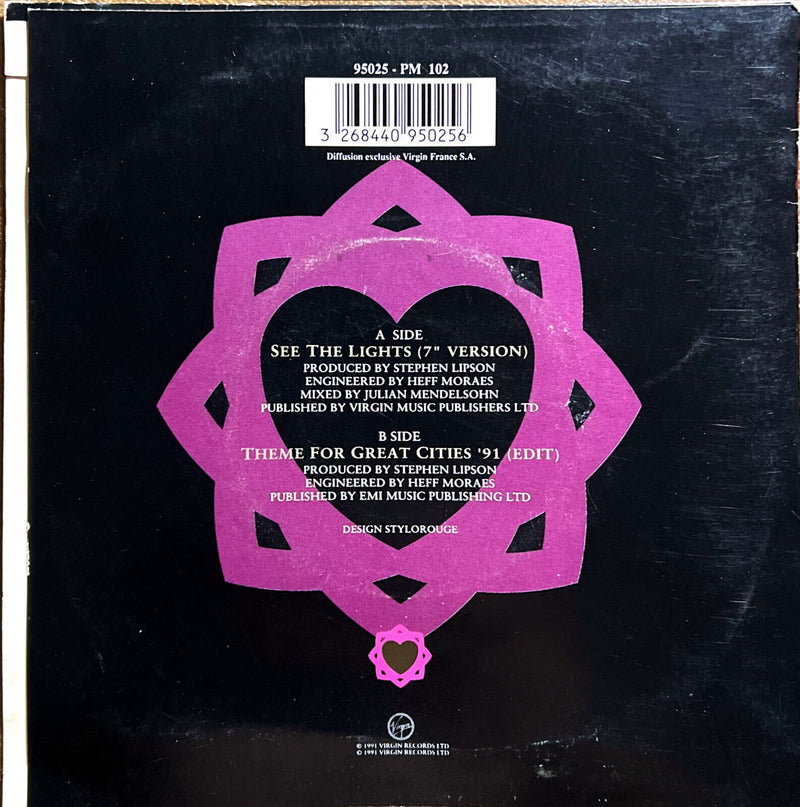 Simple Minds 7" See The Lights - France
