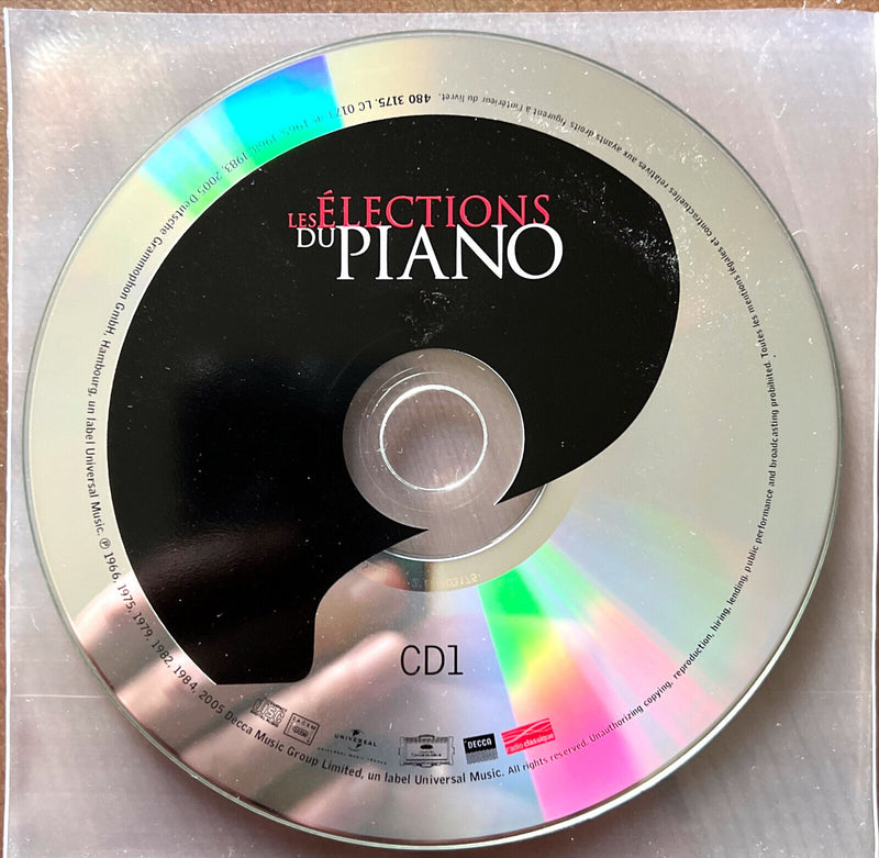 Compilation 2xCD Les Elections Du Piano