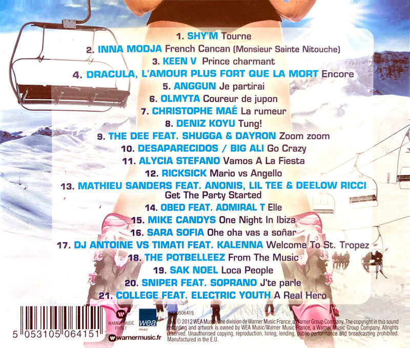 Compilation CD Un Hiver D'enfer 2012 - Europe (M/VG+)