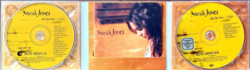 Norah Jones CD + DVD Feels Like Home