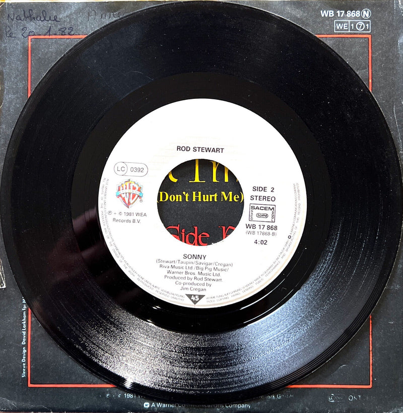 Rod Stewart 7" Tonight I'm Yours - Germany