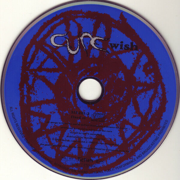 The Cure CD Wish - Europe (M/M - Scellé)