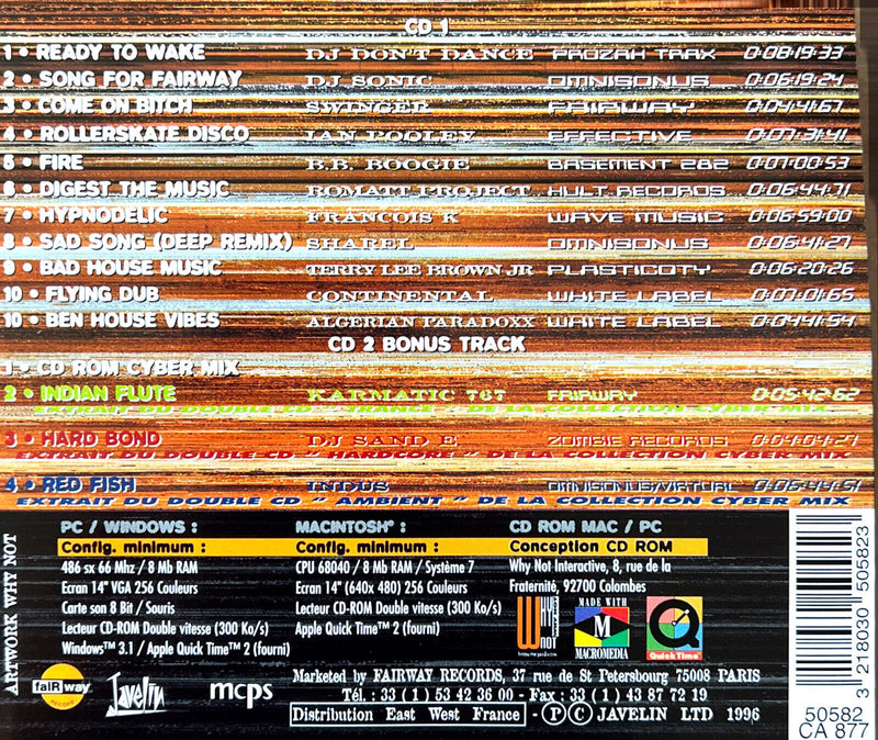 Various CD + CD-ROM Cyber Mix / House