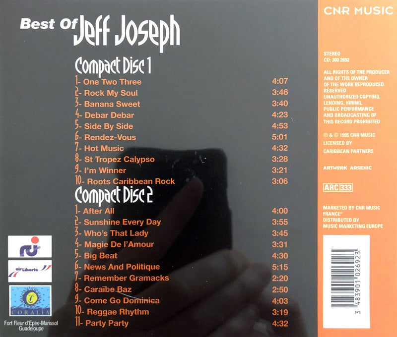Jeff Joseph 2xCD Best Of - Europe (M/M)