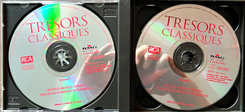 Various 4xCD Tresors Classiques