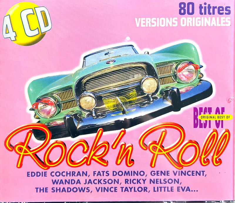 Compilation 4xCD Original Best Of Rock'n Roll